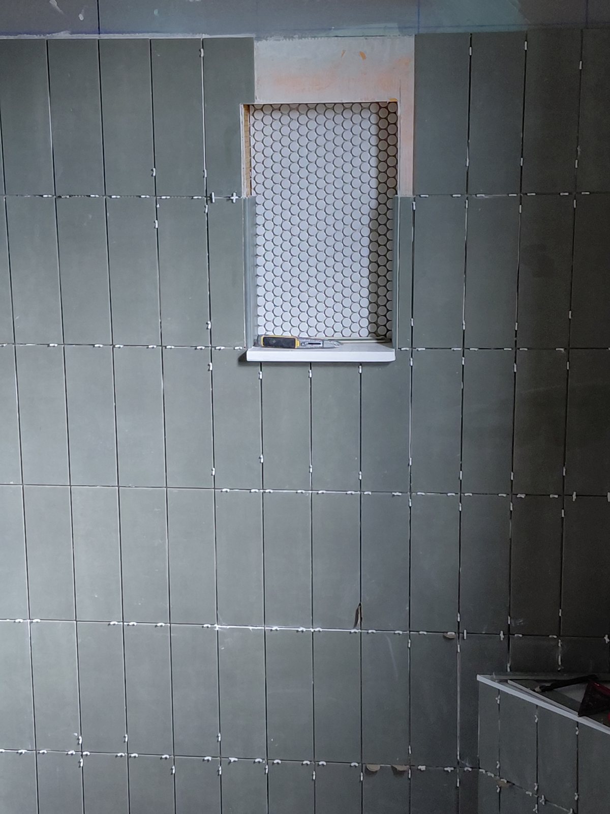 Sage Tile Bath